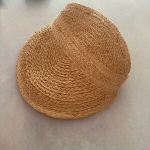 Brixton straw visor hat